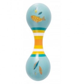 Maracas double bleue - Le...