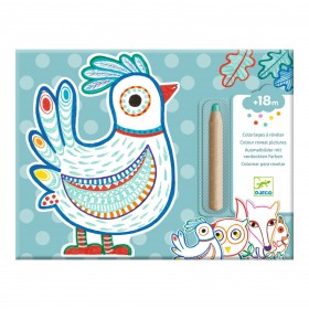 Clairefontaine ES Avenue Mandarine GY096C - Un carnet à spirale Graffy  Puppet 24 marionnettes à doigts pré-découpées à colorier 12x12 cm 250g (12  designs x2), Animaux fantastiques : : Hogar y cocina