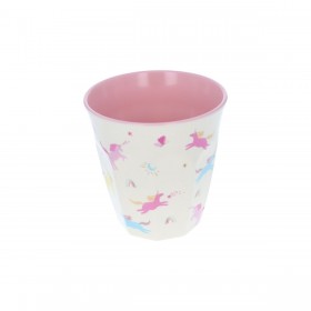 Verre Licornes multicolores