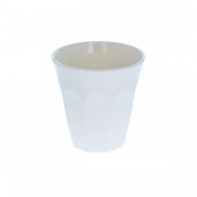 Verre blanc crème