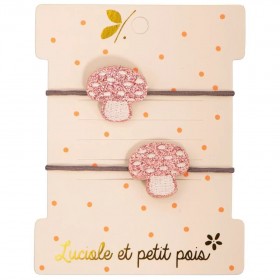 Élastiques mini glitter -...