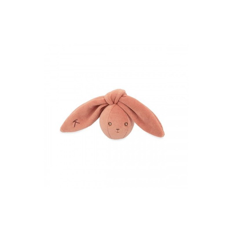 Lapinoo - Balle hochet lapin terracotta Lapinoo - Balle hochet lapin terracotta
