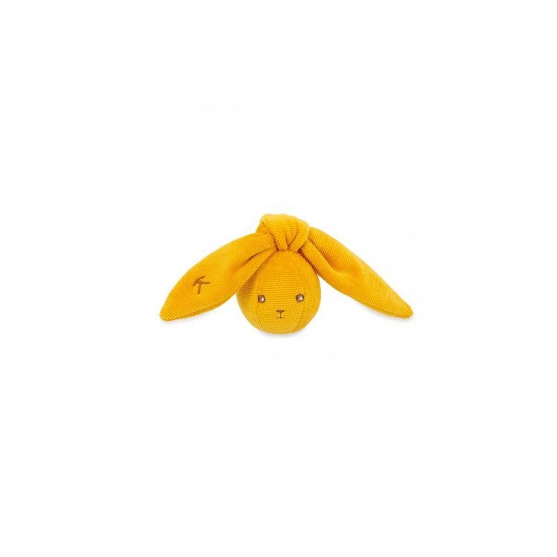 Lapinoo - Balle hochet lapin ocre