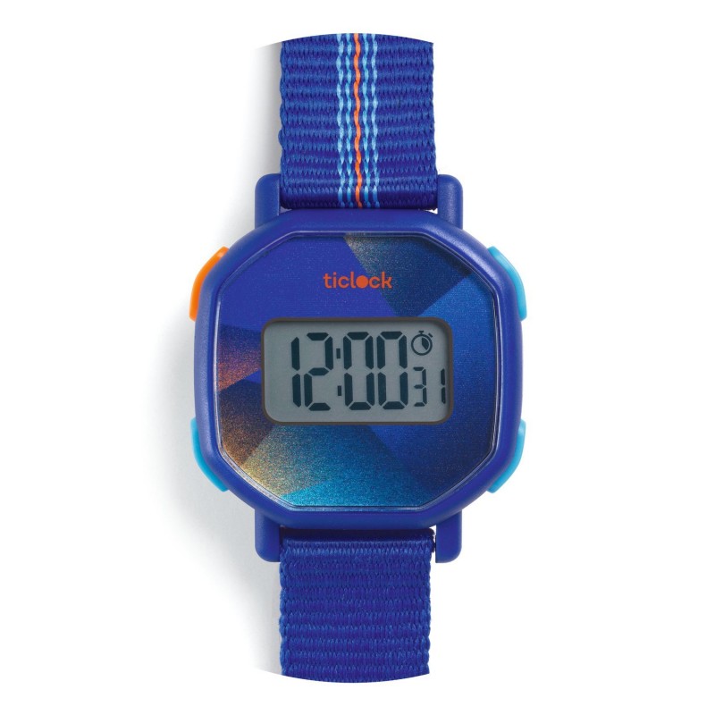 Montre digitale Ticlock - Blue sound