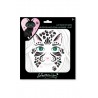 Stickers pour le visage - Chat noir