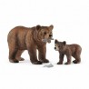Maman grizzly avec ourson - Wild Life