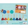 Mon coffret d'éveil musical - 8 cloches musicales