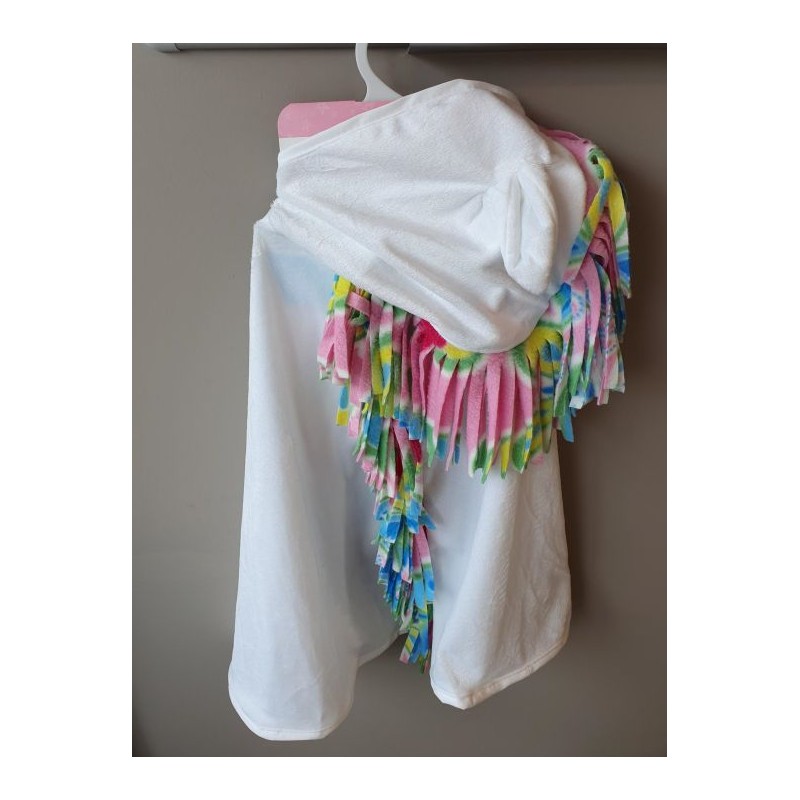 Cape licorne arc-en-ciel, 2-3 ans