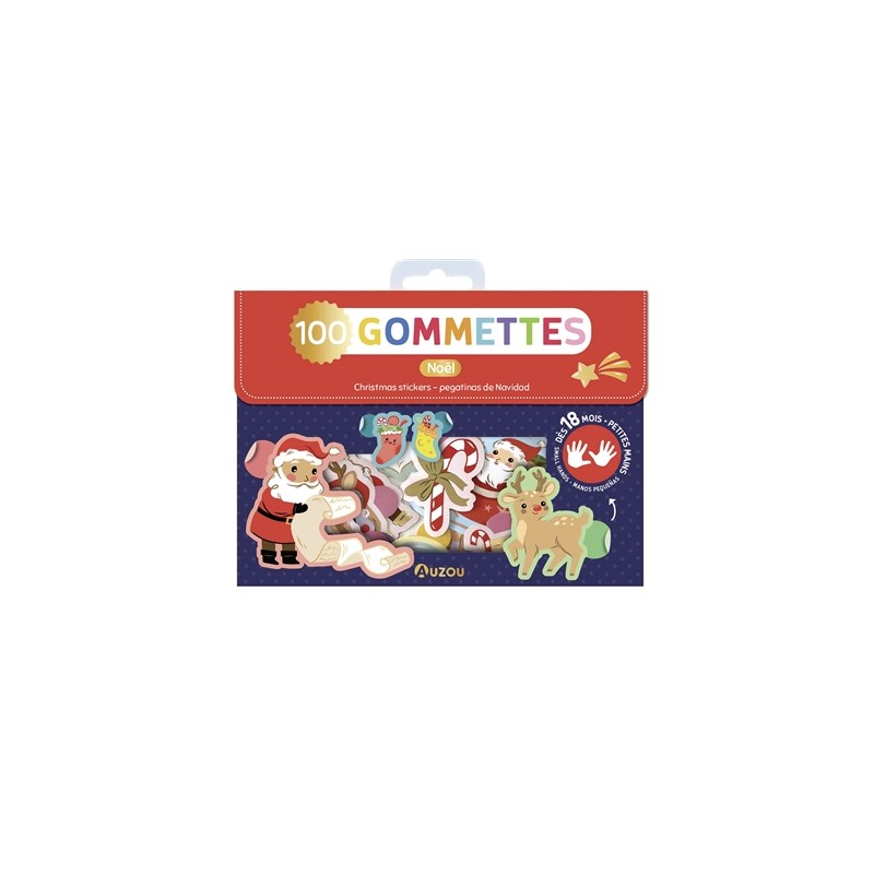 100 GOMMETTES - NOËL