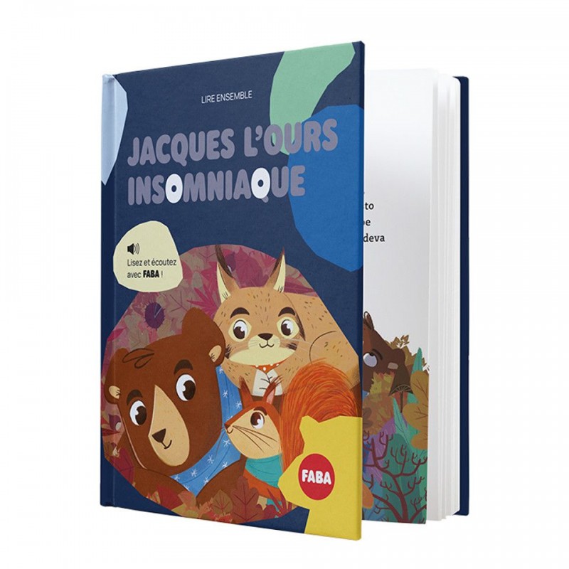 FABA - Livre : Jacques l'ours insomniaque