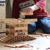 Kapla 280pcs et livre d'art - BLEU