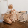 Kapla 280pcs et livre d'art - BLEU