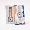 Montre Twistiti chiffres - Bracelet coeurs