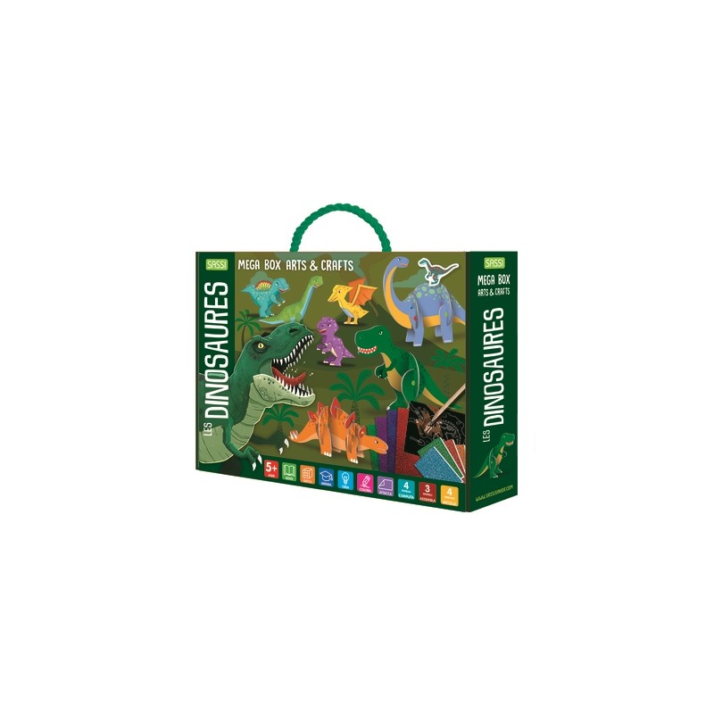 Méga arts & crafts. Les dinosaures Méga arts & crafts. Les dinosaures