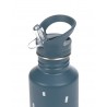 Gourde enfant inox Prints bleu nuit