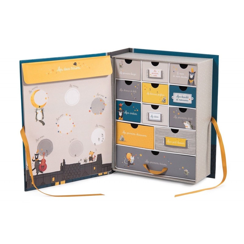Coffret naissance Les moustaches Coffret naissance Les moustaches