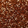 Pure glitter - Moyennes paillettes orange