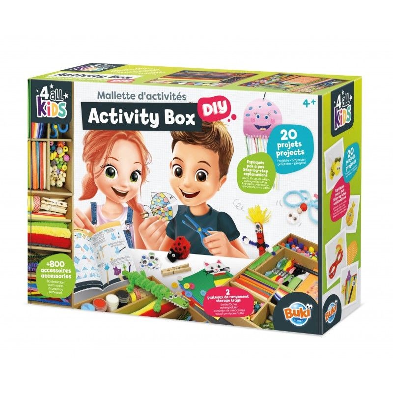 Mallette d'activités créatives DIY Mallette d'activités créatives DIY