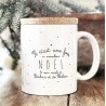 Mug avec couvercle - Il était une fois Noël