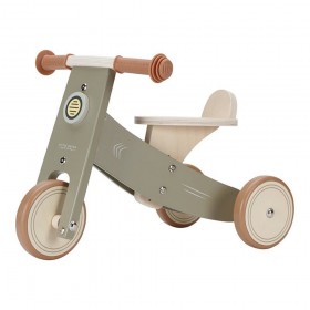 Tricycle en bois olive
