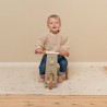Tricycle en bois olive
