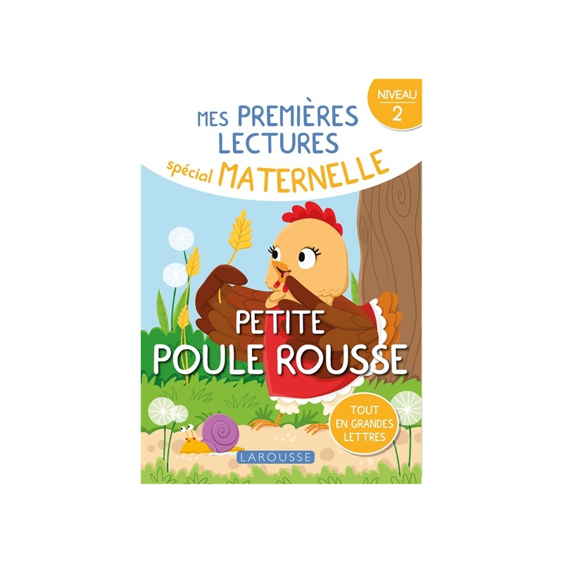 La petite poule rousse - Mes premières lectures spécial maternelle