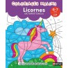 Coloriages malins - Licornes : lecture et calcul (CP)