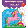 Coloriages malins - Licornes lecture et calcul - 6-7 ans CP