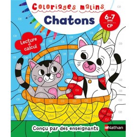 Coloriages malins - Chatons...
