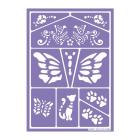 Pochoir de maquillage -...