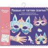 Masques et tattoos Licornes