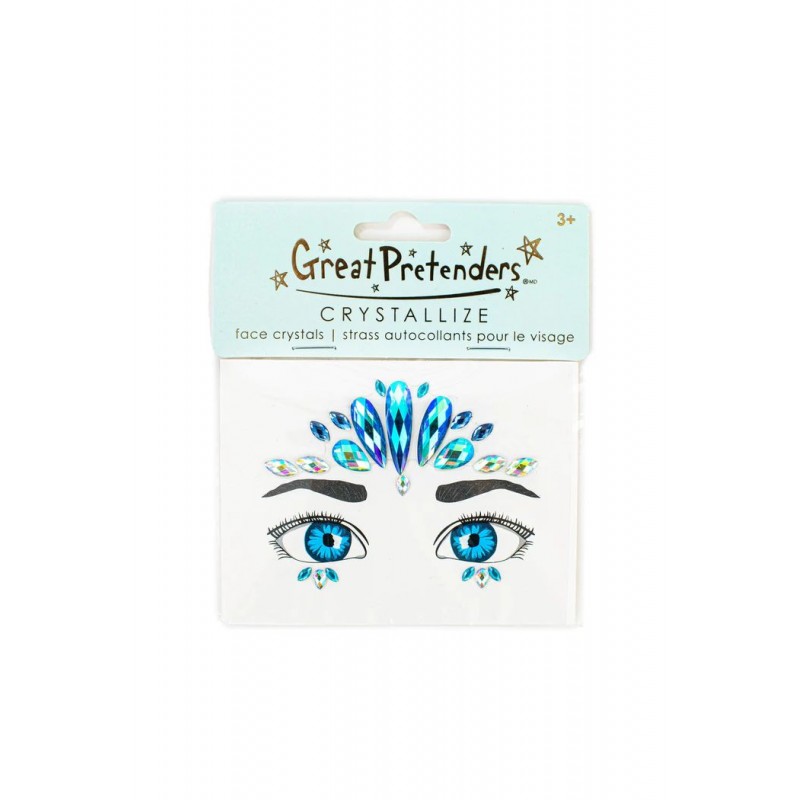 Strass autocollants pour le visage - Sirène