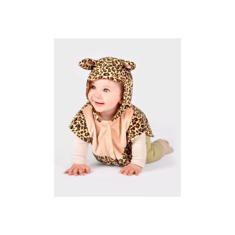 Mini cape léopard, 1-4 ans