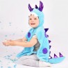 Mini cape monstre bleu, 1-4 ans