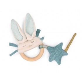 Hochet anneau bois lapin...