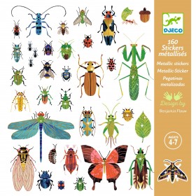 160 stickers métallisés...
