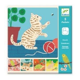 Pochoirs petits compagnons