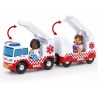Camion ambulance son et lumière