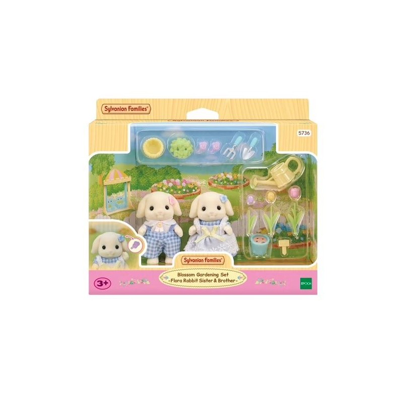 Le frère et la soeur Lapin Bélier - Sylvanian Families