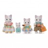 Famille Chat Latté - Sylvanian Families