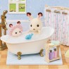 Le set baignoire et douche - Sylvanian Families