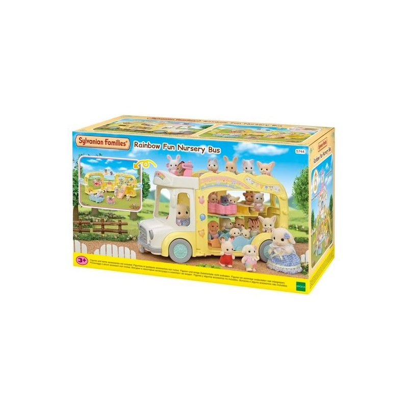 Le bus et sa cour de récréation - Sylvanian Families