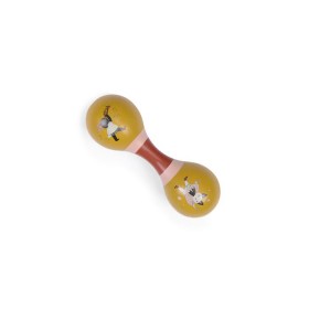 Maracas double ocre - Après...