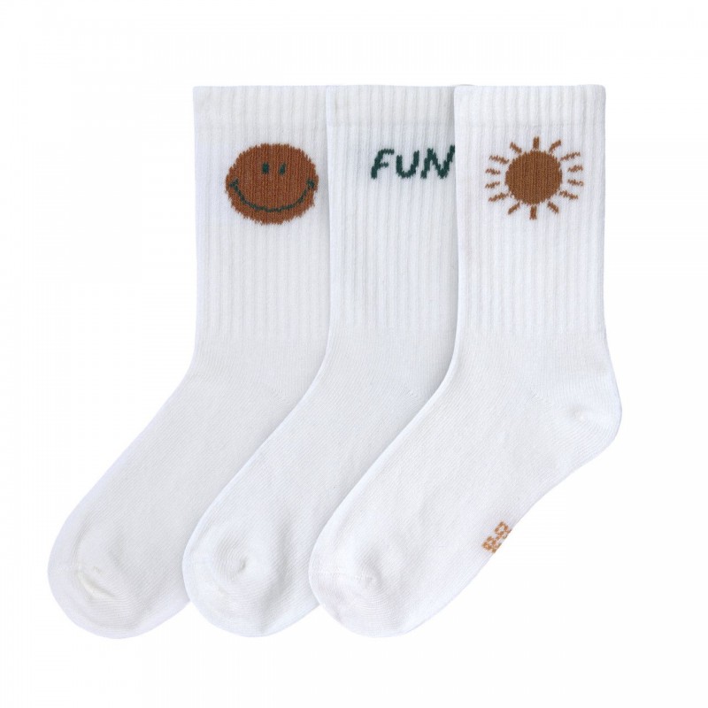 Chaussettes (tennis) GOTS Little Gang - Fun