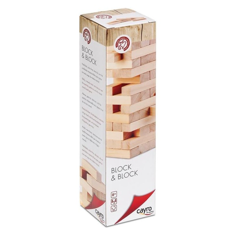 Block & block Classic en bois