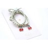 Bracelets/élastiques cheveux - Cerises
