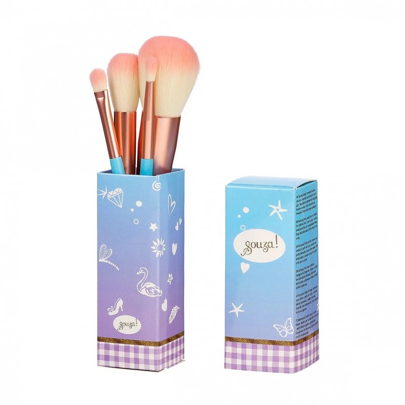 Set de 4 pinceaux à maquillage Set de 4 pinceaux à maquillage