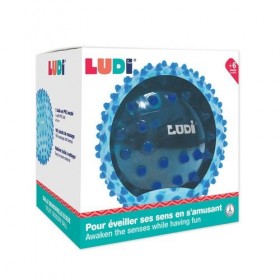 Balle sensorielle 20 cm - Bleu