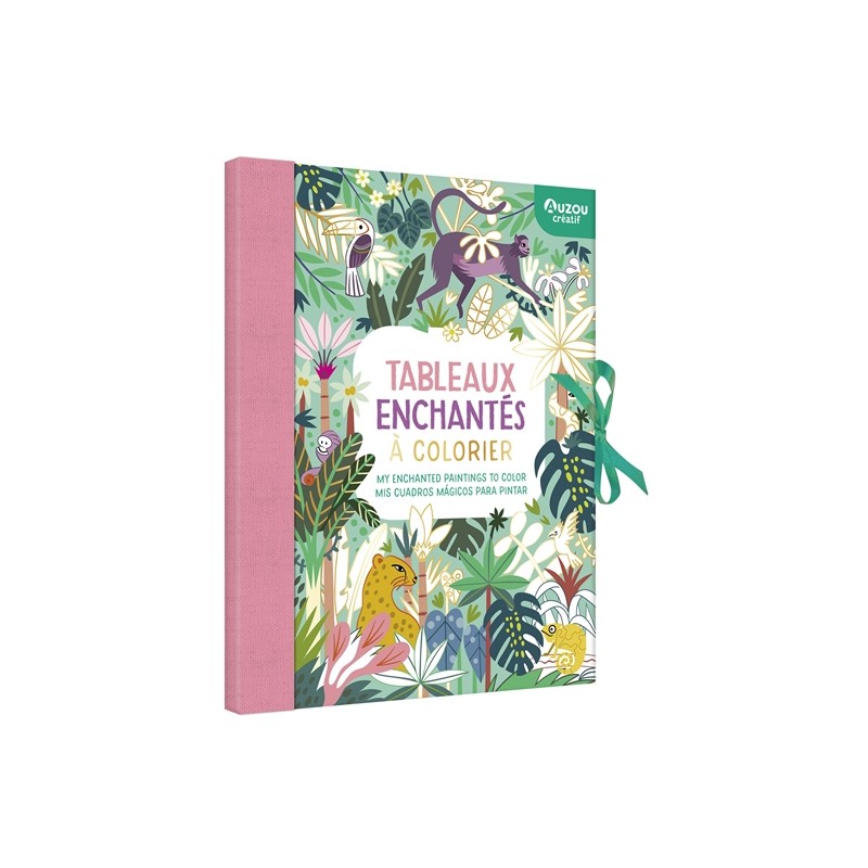 Mon cahier créa - Tableaux enchantés à colorier