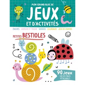 Mon grand bloc de jeux et...